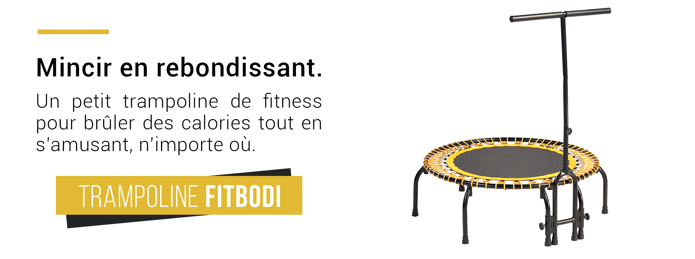 Trampoline de fitness Fitbodi de Kangui