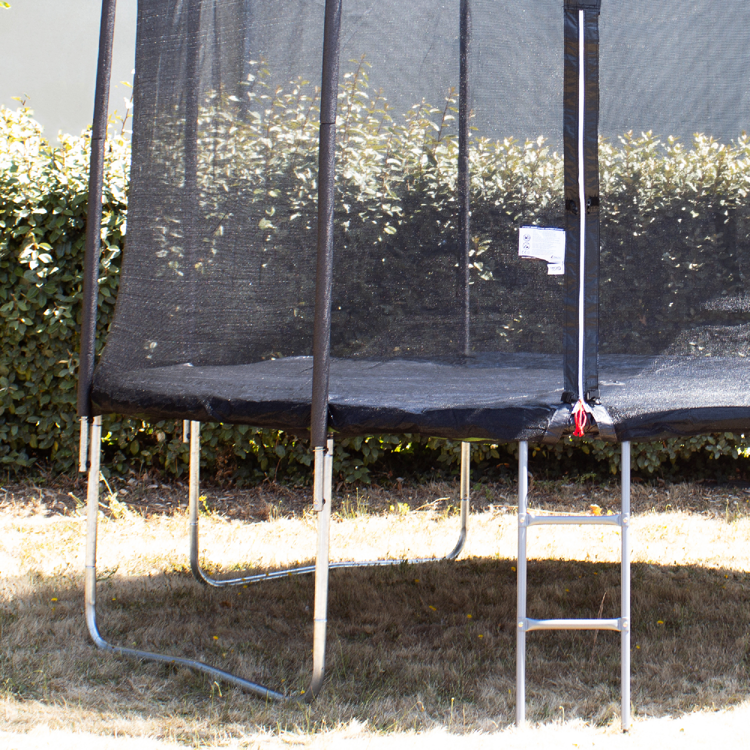 couverture sur trampoline