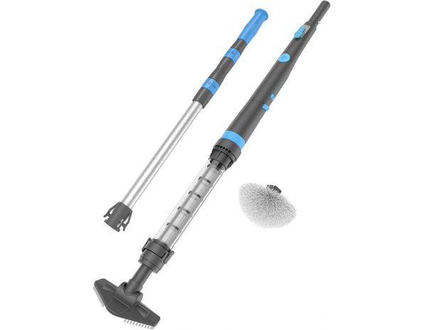 Aspirateur de Piscine Portable rechargeable Bleu