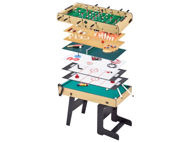 Table multi jeux pliable 16 en 1 ado