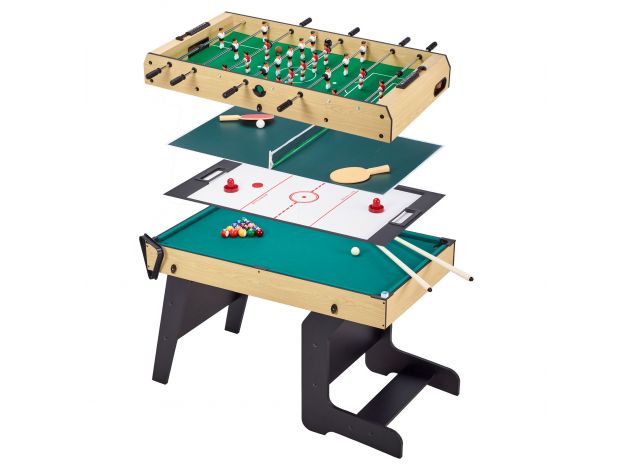 Table multi jeux pliable 4 en 1 adulte