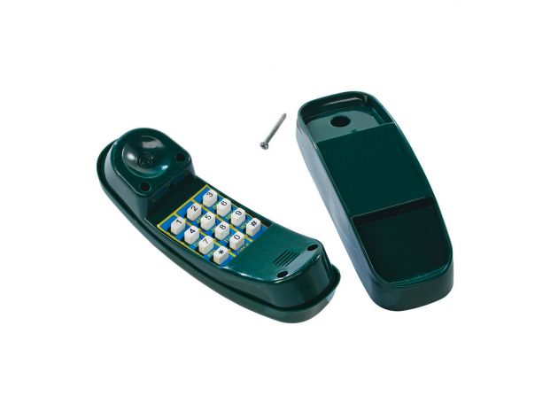Téléphone vert pour aires de jeux