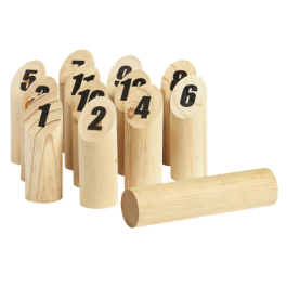 Kubb - Jeux de société en bois et terre par Marc Gianferrari en Limousin