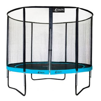 Trampoline pour enfants - Trampoline intérieur et extérieur de 7 pieds avec  toboggan