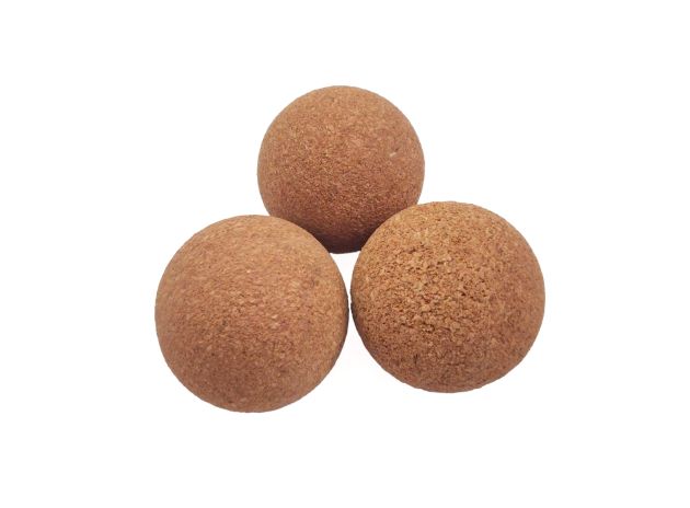 Lot de 3 balles en liège Ø 36mm pour Babyfoot