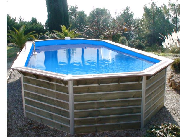 Piscine bois CALAYAN 890x420x129 cm 
