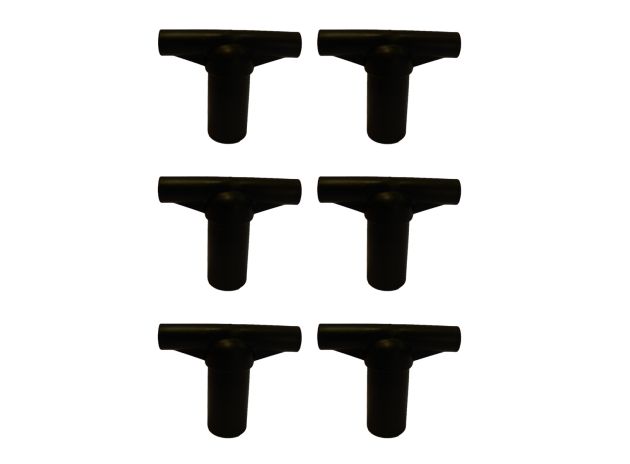 Lot de 6 T-sections pour filet trampoline PUNCHI