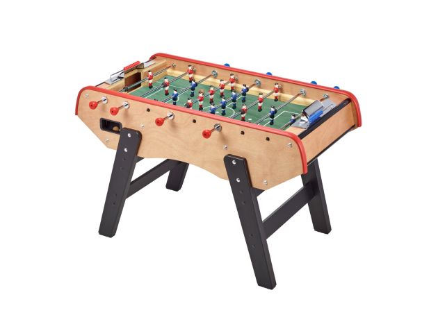 Babyfoot Adulte Luxe en bois - barres télescopiques - 2 à 4 joueurs 