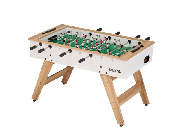 Baby foot design blanc/bois - ado & adultes