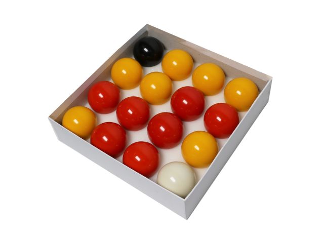 Set de 16 boules de billard Anglais Ø52.5mm