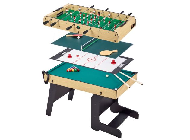 Table de jeux 4 en 1 pliable Enfants Ados