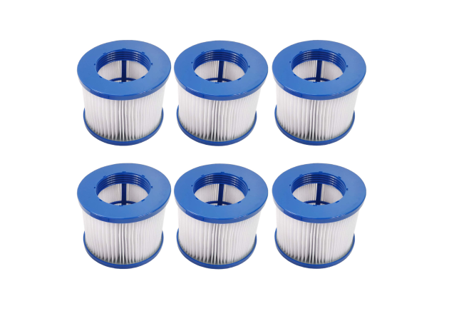 Lot de 6 filtres SPA