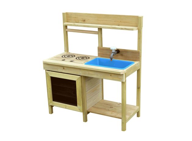 Cuisine de jardin en bois pour enfant 