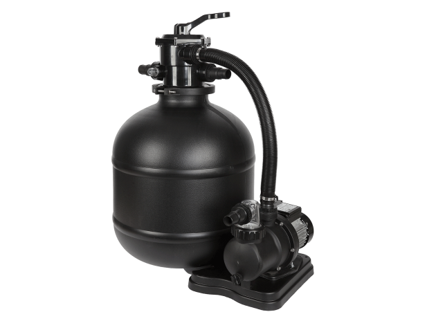 Groupe de filtration à sable 16 m³/h – 900 W – Piscines jusqu’à 80 m³