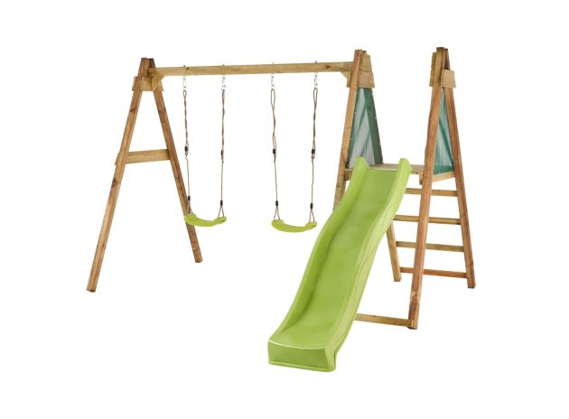 Portique balançoires WINDI avec toboggan