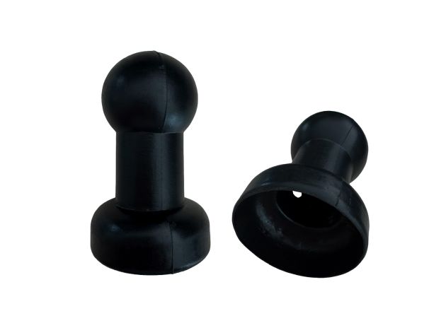 Lot de 2 capuchons de poteau de trampoline HAPPI FPR