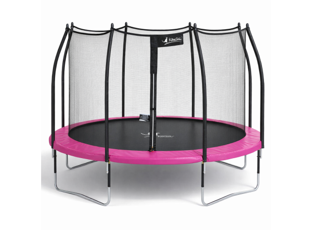 Trampoline de jardin bumpi 300 rose
