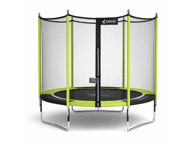 Trampoline de jardin durable - Jumpi Vert/Noir 250