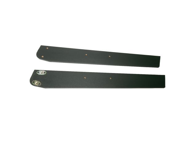 Lot de 2 pieds droits rabattables pour Table multi jeux 16 en 1 pliable (I0006)