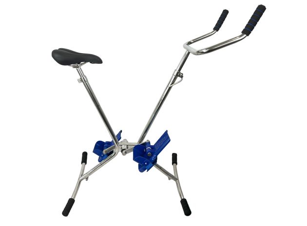PiscineWaterClip - AquaBike acier inoxydable - Vélo de piscine léger - Hauteur réglable - Prof 1m10 à 1m20