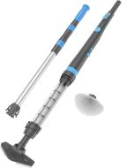 Aspirateur nettoyeur de piscine et spa sans fil avec manche télescopique