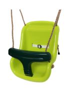 Balançoire bébé en plastique verte