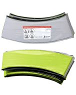 Coussin pour trampoline YZI 180 vert anis/gris clair