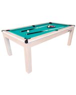 Table de salle à manger 3 en 1 billard et ping pong