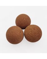 Lot de 3 balles en liège 36mm pour babyfoot