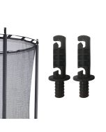 set de 2 capuchons universels noirs