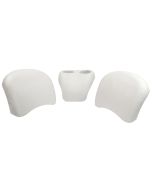 Kit confort spa gonflable – 2 coussins + porte‑gobelets