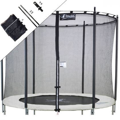 Filet de sécurité universel pour tout trampoline de jardin rond