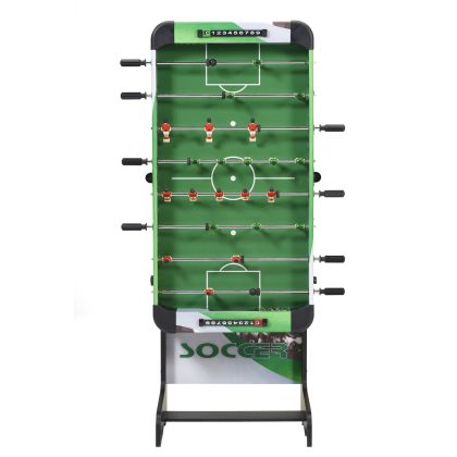 Table De Baby-foot Pliable HLC – 121 X 61 X 81 Cm – Barres Télescopiques – MDF Robuste – Rangement Compact – Pour Enfants Et Adultes