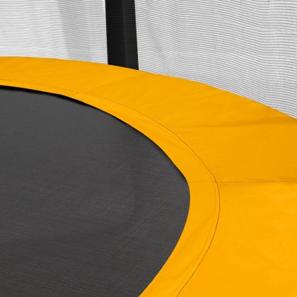 Coussin Universel de Rembourrage en Polyethylene pour Trampoline 6FT - 185cm - Réversible Vert/Orange