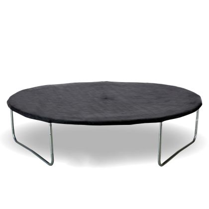Telo Copertura Trampolino Kangui Famili Ø430 Cm | In PVC Nero | Protezione Da Pioggia E Raggi UV - 2