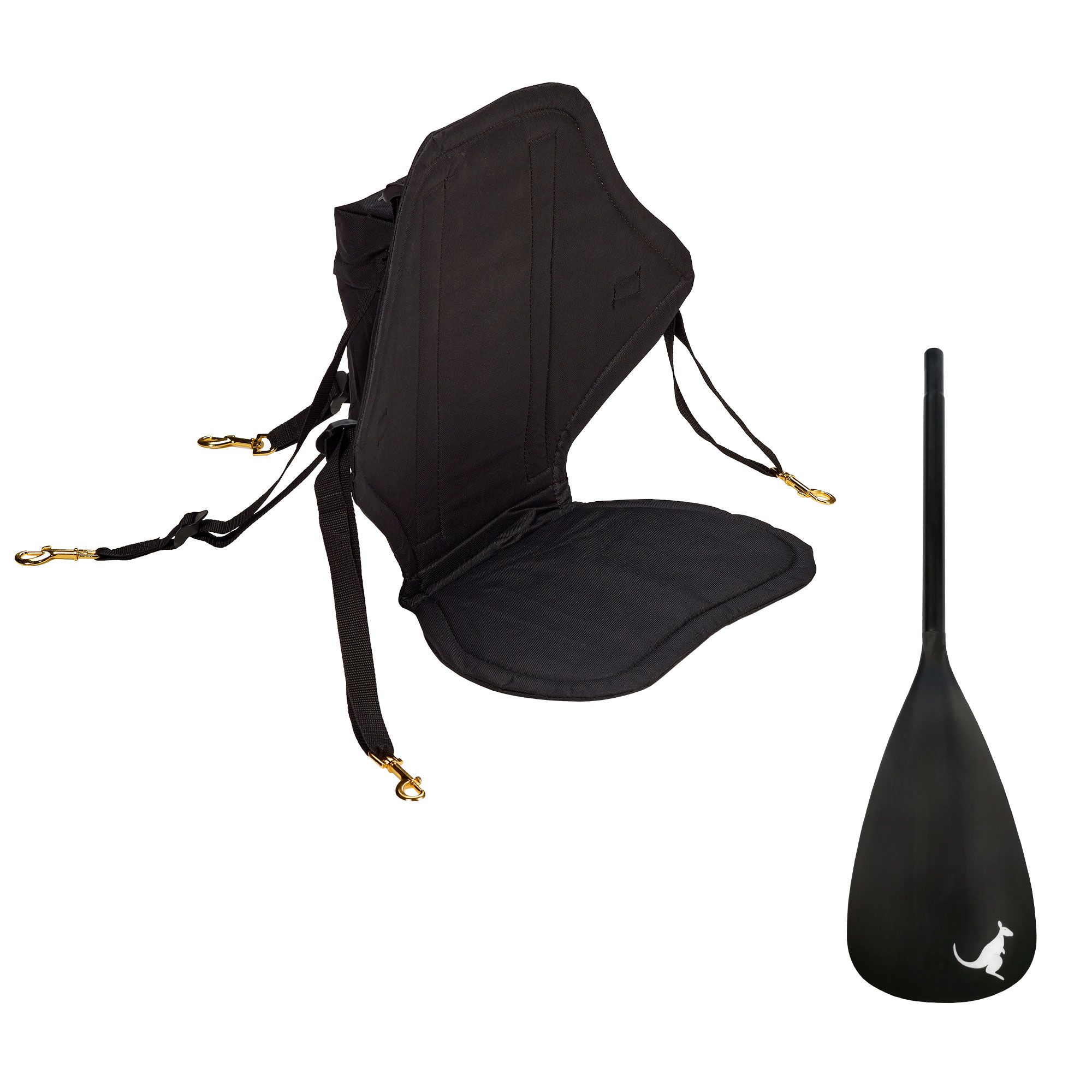 NEMAXX® Set Pagaie SUP Et Kayak – 2 Pagaies Alu/carbone (620/720 G), Siège Et Planche – Léger, Réglable, Confortable