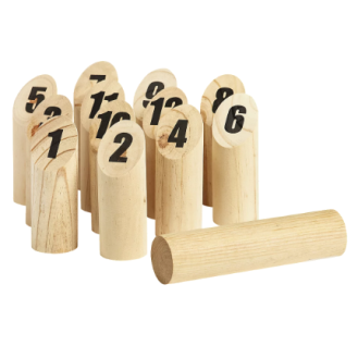 Jeux de quilles en bois