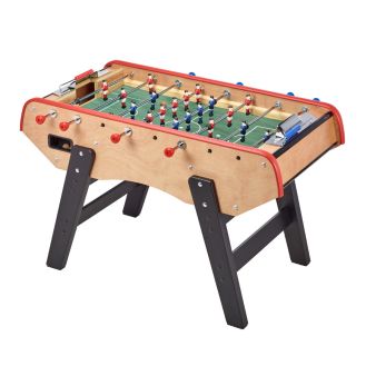 Babyfoot Adulte Luxe en bois - barres télescopiques - 2 à 4 joueurs 