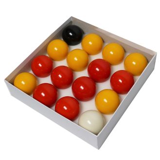 Set de 16 boules de billard Anglais Ø52.5mm