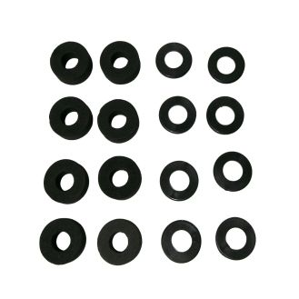 Lot de 8 rondelles et amortisseurs pour barres Ø14.5mm