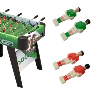 Lot de 11 joueurs de babyfoot en plastique Ø12,7mm