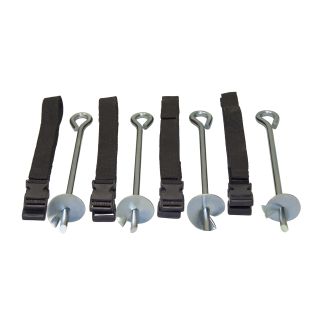 kit ancrage pour trampoline familial de jardin