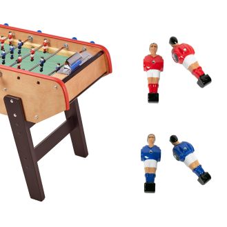 Lot de 11 joueurs de babyfoot en aluminium