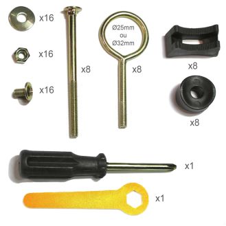 Set de vis universel pour trampoline