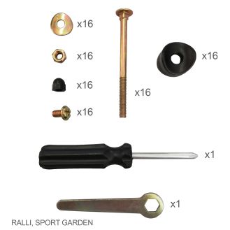 set de vis trampoline ralli / sport garden