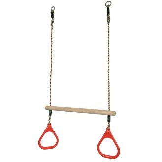 Trapèze en bois pour portique