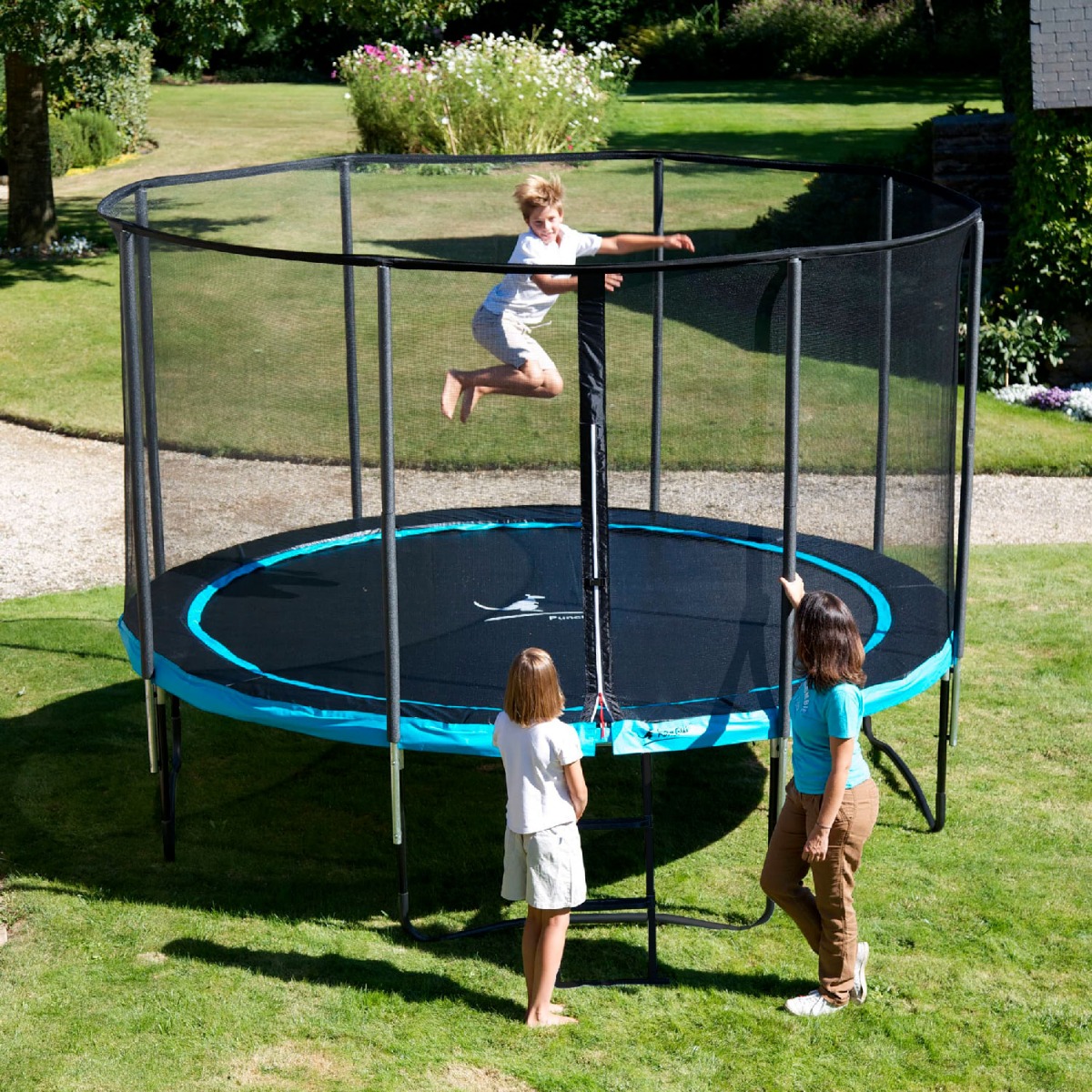 trampoline de jardin kangui punchi