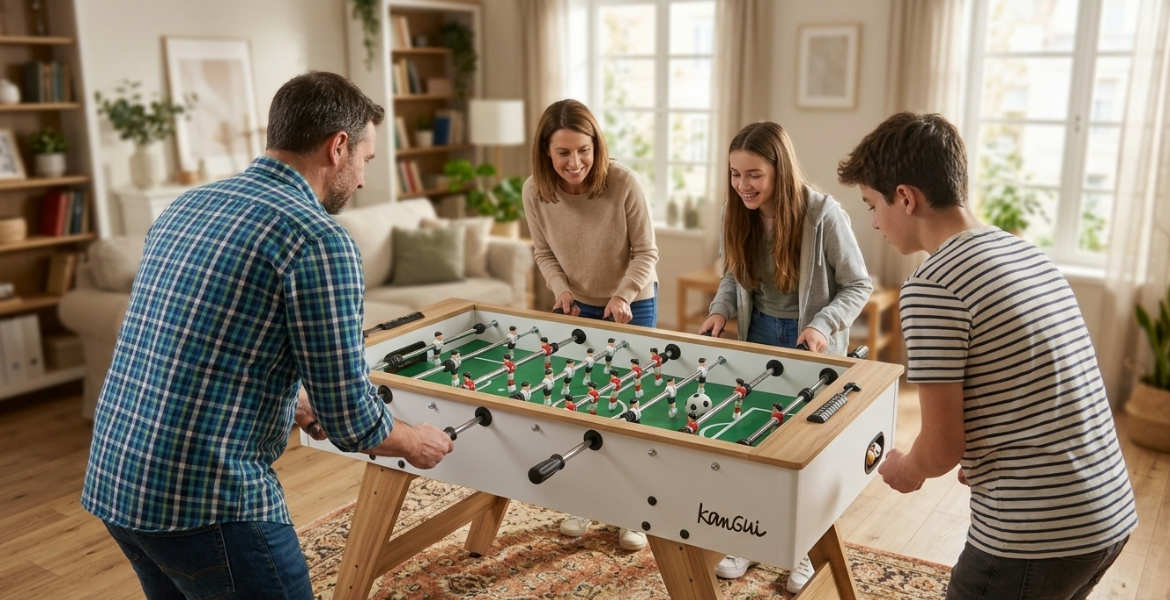 Les bienfaits du babyfoot à la maison : un jeu pour toute la famille