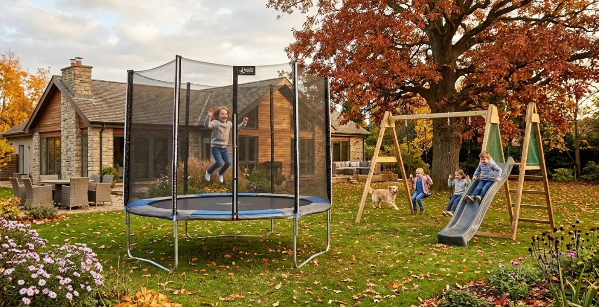 Activités d’automne : profitez de votre jardin et de votre salle de jeux avec Kangui