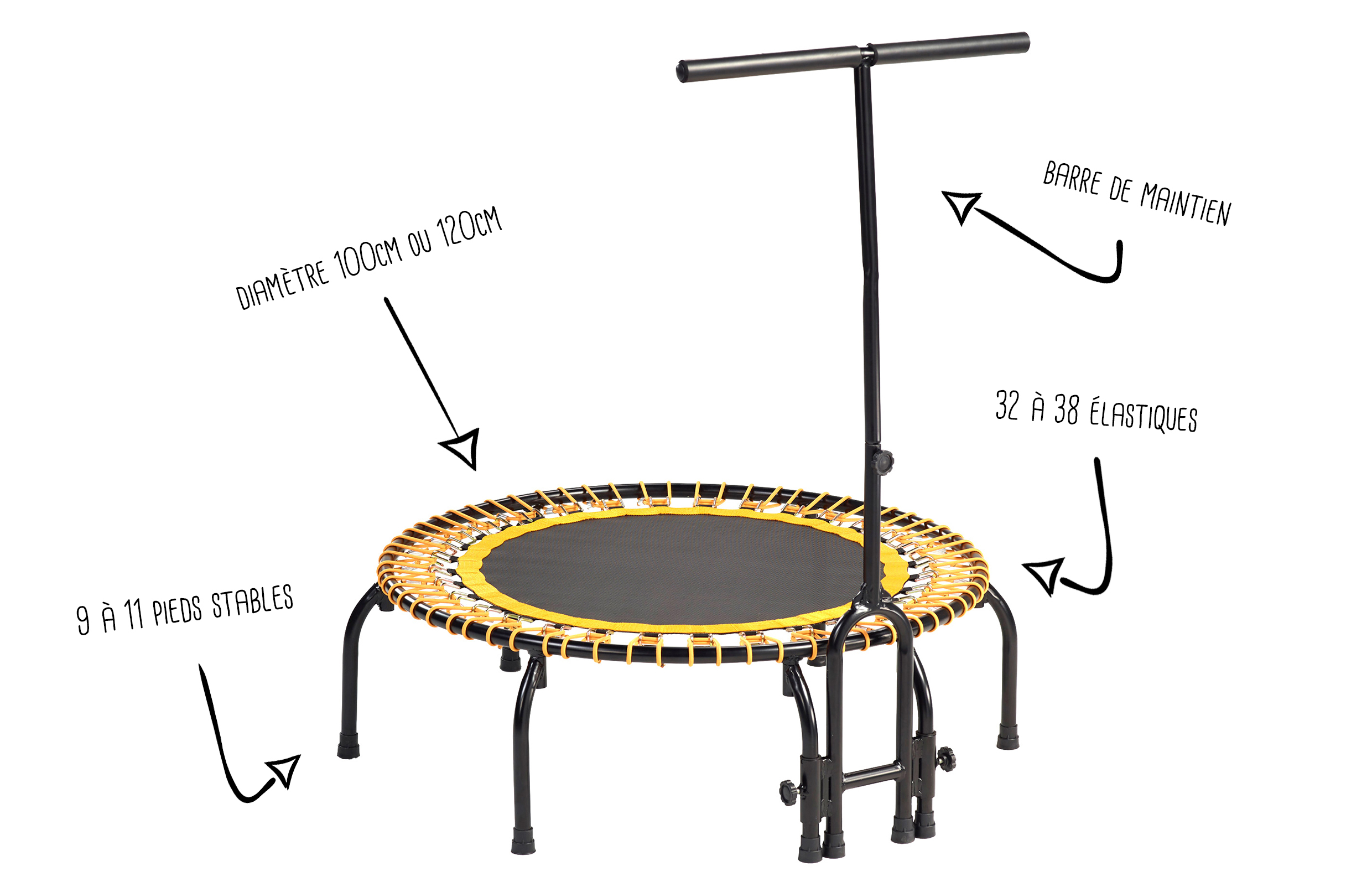 Trampoline Fitness Fitbodi de Kangui